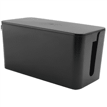 Cable Management Box Cord Organizer Power Strip Surge Protector Cover TV for Home Office