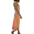 thumbnail image 3 of Douhoow Women Off Shoulder Tube Dresses Elegant Summer Backless Elastic Strap Long Dress, 3 of 7
