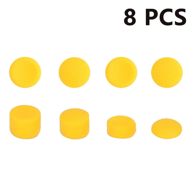 8 PCS Accesorios de controlador de silicona Piezas de repuesto de piel, Empuñaduras de pulgar antideslizantes Cubiertas de palanca de mando Tapas de palanca de mando para PS2 PS3 PS4 XBOX360 Xemadio 2033334-2