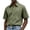 EB54_Green, variant on Lumtrix Men's Short Sleeve Dress Shirts Summer Casual Button Down Shirt Loose Fitted Collared Tops Navy M