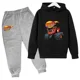 thumbnail image 3 of Conjunto de sudaderas con capucha para niños y niñas, sudaderas con capucha de dibujos animados y pantalones largos, traje de 2 piezas, conjuntos para niños, ropa de Blaze y los Monster Machines, 3 of 5