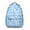 Sky-blue-13, variant on Fantasy Wing Print Student Backpack - Waterproof, Ergonomic, Spacious, Artistic Butterfly Illustration for Commuters