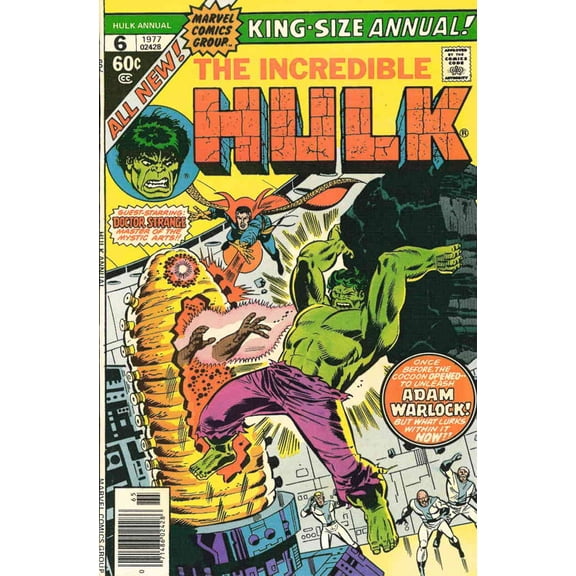 Incredible Hulk, The Annual #6 VF ; Marvel Comic Book