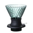 thumbnail image 4 of Glass Coffee Pot Coffee Filter Cup Soak Filter Cup Filter Paper Coffee Pot Hand Brew Coffee Appliance Filter Smart CupsmallLake Green, 4 of 5