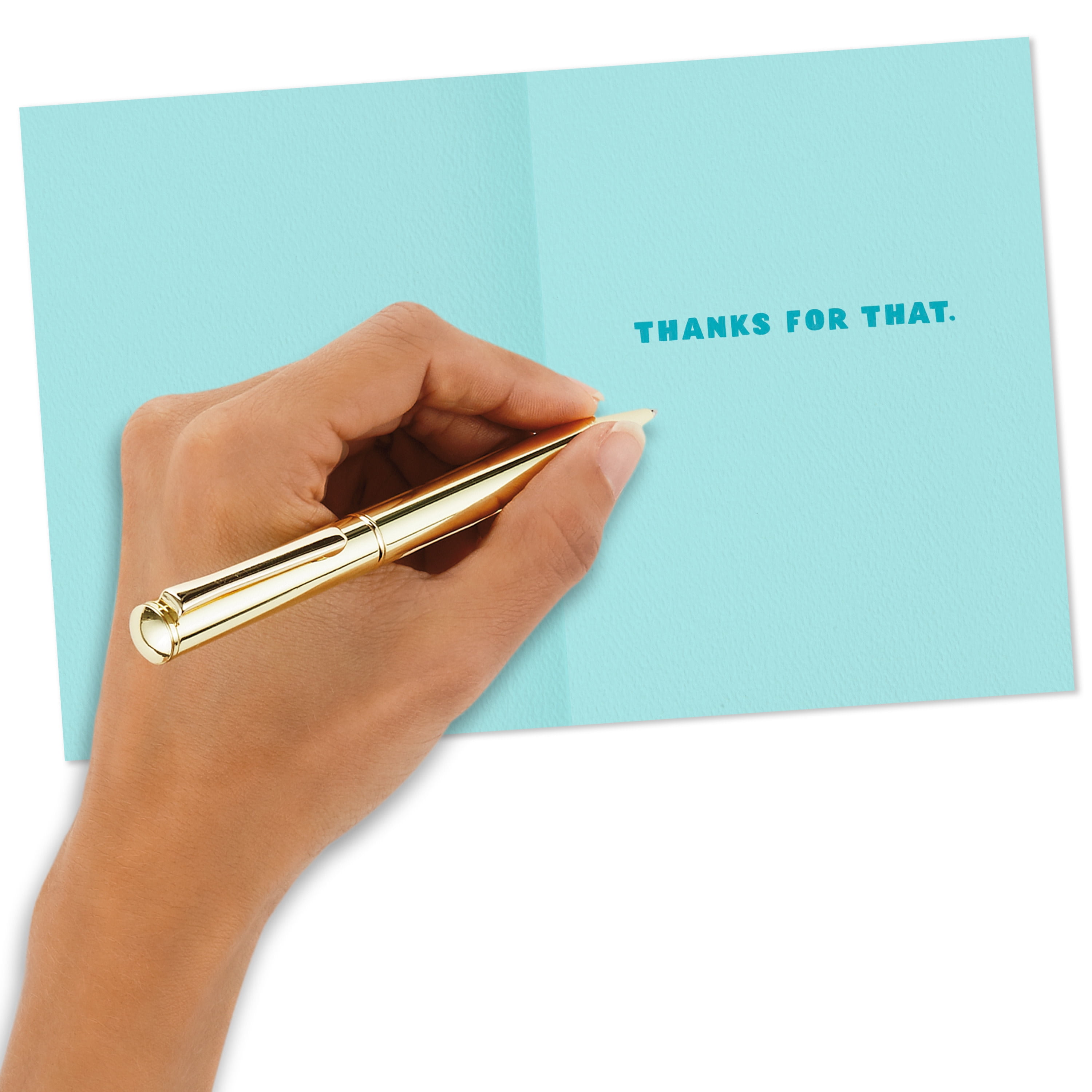 Hallmark Good Mail Thank-You Greeting Card (Shoutout for Making My Life Better)