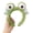 Army green 14, variant on Carnivals Green Frog Headband Plush Hairbands Cute Girls Washing Face Headband