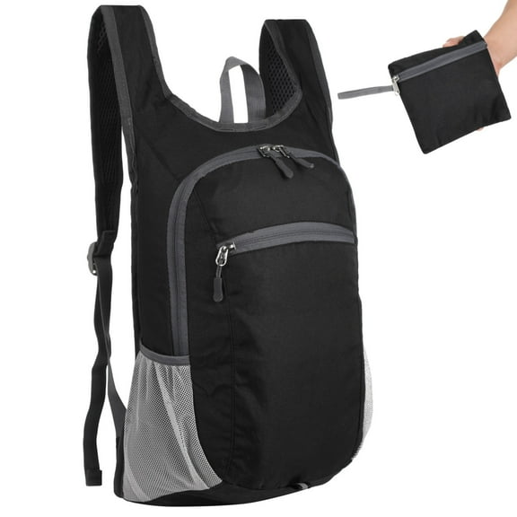 Lightweight Hiking Backpack, Small Backpack for Mens, Foldable Travel Daypack, Waterproof Oxford Fabric, Multi-Pocket Design