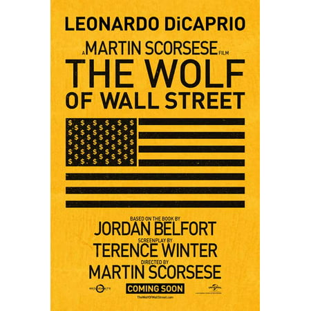 The Wolf of Wall Street (2013) 11x17 Movie Poster