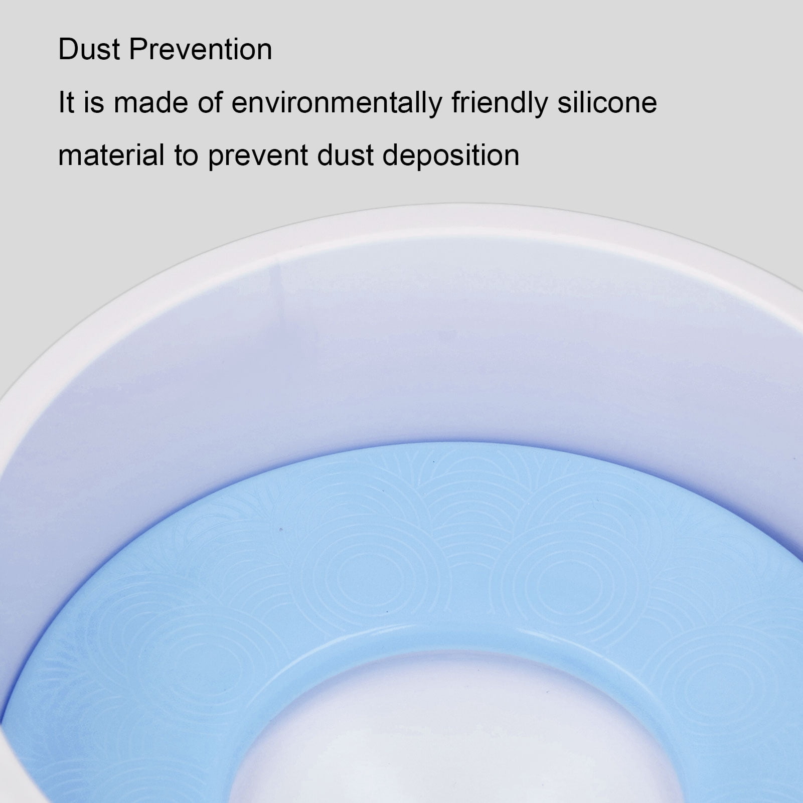 Nieyigj Premium Pet Slow Water Feeder Bowl, Splash Proof & Prevent Slip Raised Water Dispenser, Interactive Dog & Cat Slow Drinking Bowl, Light Blue (8.66 in / 22 cm)