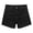 Black, variant on CHUMUD Jeans Shorts for Women Trendy Denim Shorts Mid Rise Stretchy Casual Shorts