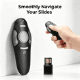 thumbnail image 3 of GJX 2026 New Wireless Powerpoint Presenter Clicker and Remote for Presentations, Lectures, Meetings, Classrooms, Office Use., 3 of 6