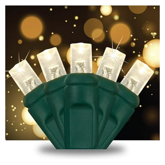 SoftTwinkle Slow Twinkling Christmas Lights, Soft Twinkle String Lights Pulsing Christmas Lights (70 Lights, 23.7 Ft, Warm White)