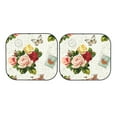 thumbnail image 7 of Haiem Vintage Bike Flower Butterfly Car Windshield Sun Shade (2 Pieces) Foldable Windshield Sun Shade Car Accessories for Truck SUV Pickup-Medium, 7 of 7