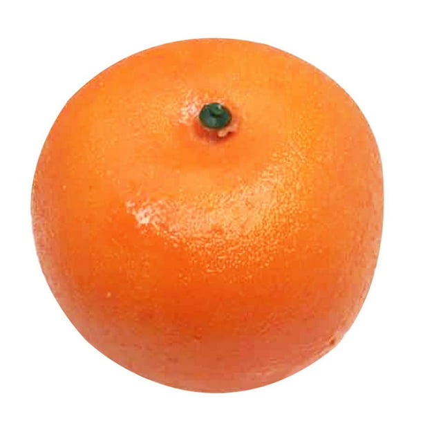 TureClos Artificial Tangerine Photography Fruit Prop Foam Fake Fruit