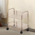 thumbnail image 2 of Chariots avec Roues Chariot de Rangement Polyvalent Roulant avec Roues pour Cuisine, Salon, Bureau et Salle de Bain Chariots Roulants avec Roues, 2 of 6