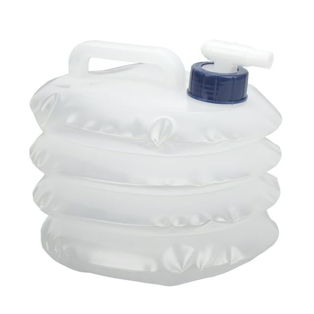 Jarra de almacenamiento de agua portátil, contenedor de agua plegable con cantimploras de agua para acampar, tanque de agua potable plegable diseñado a medida