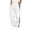 White, variant on WIZUTIZ Men Cargo Pants with Pockets Stretch Drawstring Elastic Waist Sweatpants Tall Regular Fit Pants Tall Joggers Trousers