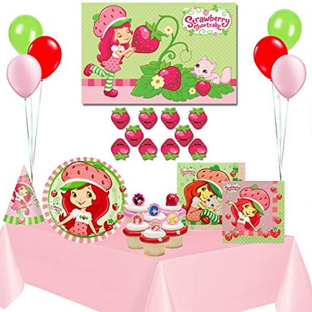 Strawberry Shortcake Birthday Party Supplies Complete Set