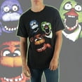 thumbnail image 5 of Five Nights at Freddy's T-Shirt Men's Chica Fazbear and Bonnie Adult Short Sleeve Tee, 5 of 5