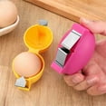 thumbnail image 7 of 2026 New Egg Shell Opener, Stainless Steel Egg Cracker Tool, Multifunctional Eggs Separator for Raw and Hard Boiled Eggs Peeler Shell Remover, Kitchen Gadget, 7 of 7