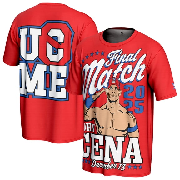 Youth ProSphere Red John Cena Final Match T-Shirt