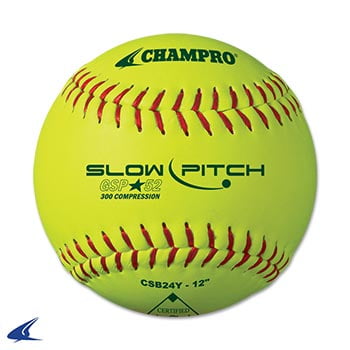Game .52 Slow Pitch Softball- 12'', 12 per Set