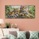 thumbnail image 5 of Kits de pintura al óleo de la familia del tigre por números, cuadro de lienzo, arte de pared, Color artesanal DIY Likrtyny decoración de arte, 5 of 9