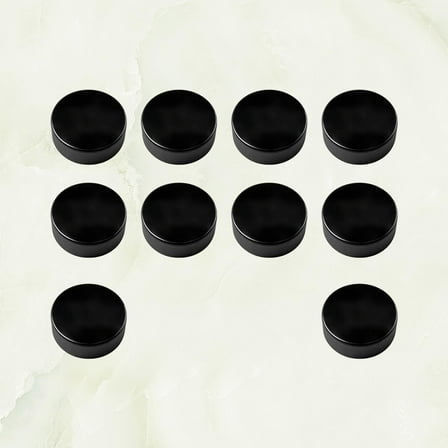 10 Pcs Hockey Sports Supplies Standard Balls Puck Hover Black