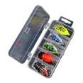 thumbnail image 1 of 5 piezas Topwater Lures Plapper Fishing señuelos señuelos flotantes artificiales Cicada biónica para regalos de pesca de lubina de truchas para, 1 of 8