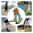 thumbnail image 5 of Tom And Jerry Compression Socks For Women Men Knee Compression Socks Long Knee High Socks For Running Sports Hiking Cycling Travel, 5 of 8
