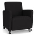 thumbnail image 1 of Lesro Chaise d'Invité de Réception Ravenna Lounge en Noir, 1 of 5