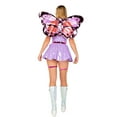 thumbnail image 2 of Purple Butterfly Cosplay 2pc Women's Halloween Costume, 2 of 3