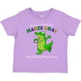 thumbnail image 3 of Inktastic There's No Party Like Mardi Gras-alligator Boys or Girls Toddler T-Shirt, 3 of 5