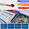thumbnail image 1 of YSTINNG 24 Color Gouache Tube Set 12ml Each Waterproof Strong Covering Power Acrylic Paint Set with Color Card for Fabric Stone C311-3781, 1 of 5