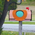 thumbnail image 4 of Yayeee Mailbox Cover Magnetic Large Size Post Box Cover Wrap Decor, Orange Circle, 4 of 9