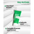 thumbnail image 3 of Limpiador facial NINELESS A-Control Heartleaf & BHA 120 ml, 3 of 8