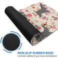 thumbnail image 6 of Long Mouse Pads for Desk,Schnauzer Dog and Pioneer Flower Desk Mats on Top Of Desks, Desk Mouse Pad Extra Large with 3mm Non-Slip Base and Stitched Edge for Gaming,Office,Work,Home 31.5"x11.8", 6 of 6