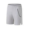 thumbnail image 4 of Jjayotai Mens George Shorts, Men's Solid Color Polyester Sports Shorts, Versatile And Casual Outdoor Short Pants, Shorts Men, 4 of 9
