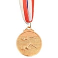 thumbnail image 3 of Medalla 5cm Natación Metal Ganadores para Competiciones Party Race (Cobre), 3 of 4