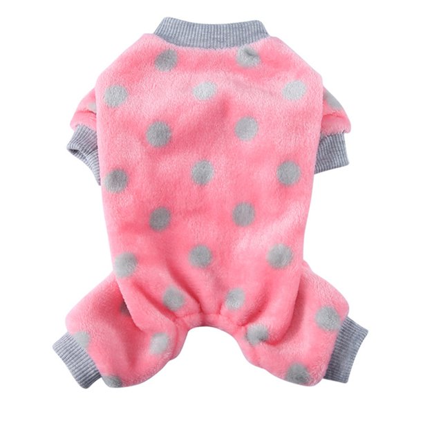 KAKOWELY Pijama cálido para mascotas, ropa para mascotas a prueba de frío, ropa de invierno para perros, pijama para mascotas