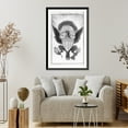 thumbnail image 4 of Historic Framed Print, [Arms of the United States].Jas. Trenchard sculp., 17-7/8" x 21-7/8", 4 of 9
