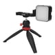 thumbnail image 1 of YELANGU Camera Desktop Tripod with Fill Light Mini Vlogging Kit for Canon G7X2/G7X3, 1 of 5