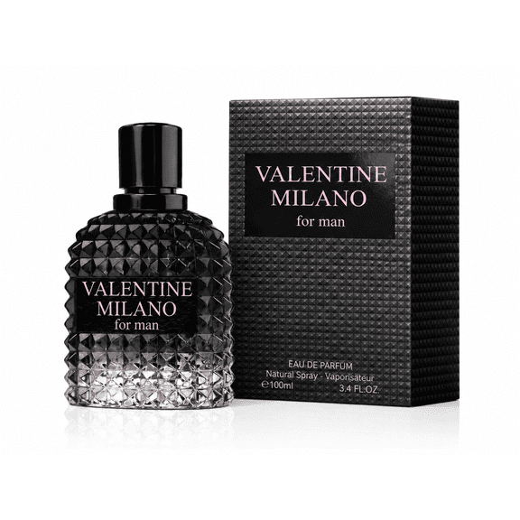 AFLUXE Valentine Milano Eau de Parfum Cologne Spray Citrus, Musk, Spicy, Wood Scent 3.4 fl oz