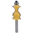 thumbnail image 3 of Base Moulding Router, Architectural Router Bit Corner Rounding Carbide 8mm Shank Sculpture  for Plywood for Softwood for Hardwood, 3 of 8