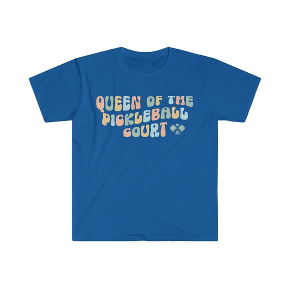 Queen of the Pickleball Court Womens Shirt, Pickleball Queen, Pickleballer