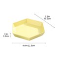thumbnail image 3 of Feltree Hexagonal Large Fruit Tray Home Living Room Coffee Table Candy Tray Food Tray, 3 of 7