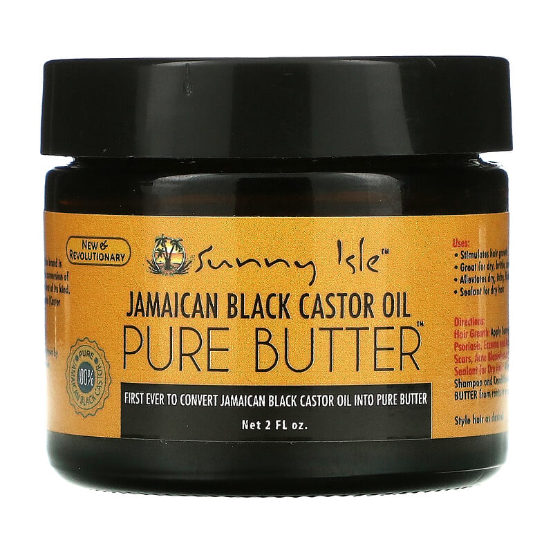 thumbnail image 1 of Sunny Isle, Jamaican Black Castor Oil, Pure Butter, 2 fl oz, 1 of 3