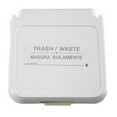 thumbnail image 1 of R&B Wire 602TWG 12 in. x 4 in. Laundry Hamper Lid Label - Trash - Waste - Gray Lettering, 1 of 1