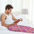 thumbnail image 7 of Mens Pajama Pants, Colorful Donuts 1 Soft Sleep & Lounge Pants for Men, Cuteness Casual PJ Bottoms Pants with Pockets, 7 of 7
