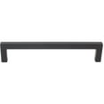 thumbnail image 2 of Contemporary Square Cabinet Pull, 160 Millimeters, Zinc Base Material, Matte Black by Stone Harbor Hardware, 2 of 2